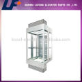 Elevador de vidro de tração, elevador panorâmico, elevadores residenciais